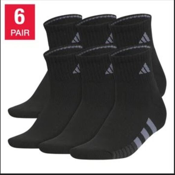 adidas Ladies' Quarter Sock, 6-pair - Picture 6 of 7